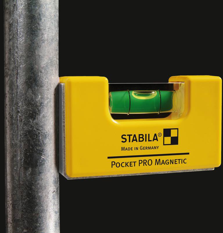 Stabila POCKET PRO MAGNETIC 17768 Mini-Wasserwaage 7 cm 1 mm/m