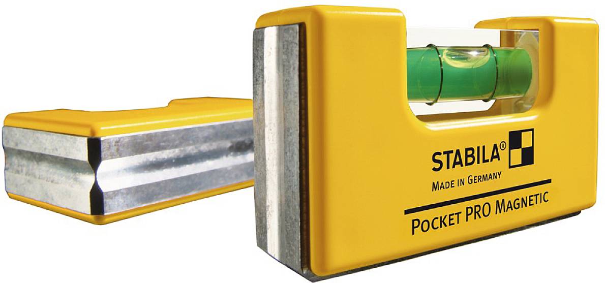 Stabila POCKET PRO MAGNETIC 17768 Mini-Wasserwaage 7 cm 1 mm/m
