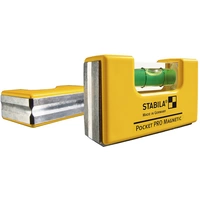 Stabila POCKET PRO MAGNETIC 17768 Mini-Wasserwaage 7cm 1 mm/m Stabila POCKET PRO MAGNETIC 17768 Mini-Wasserwaage 7cm 1 mm/m