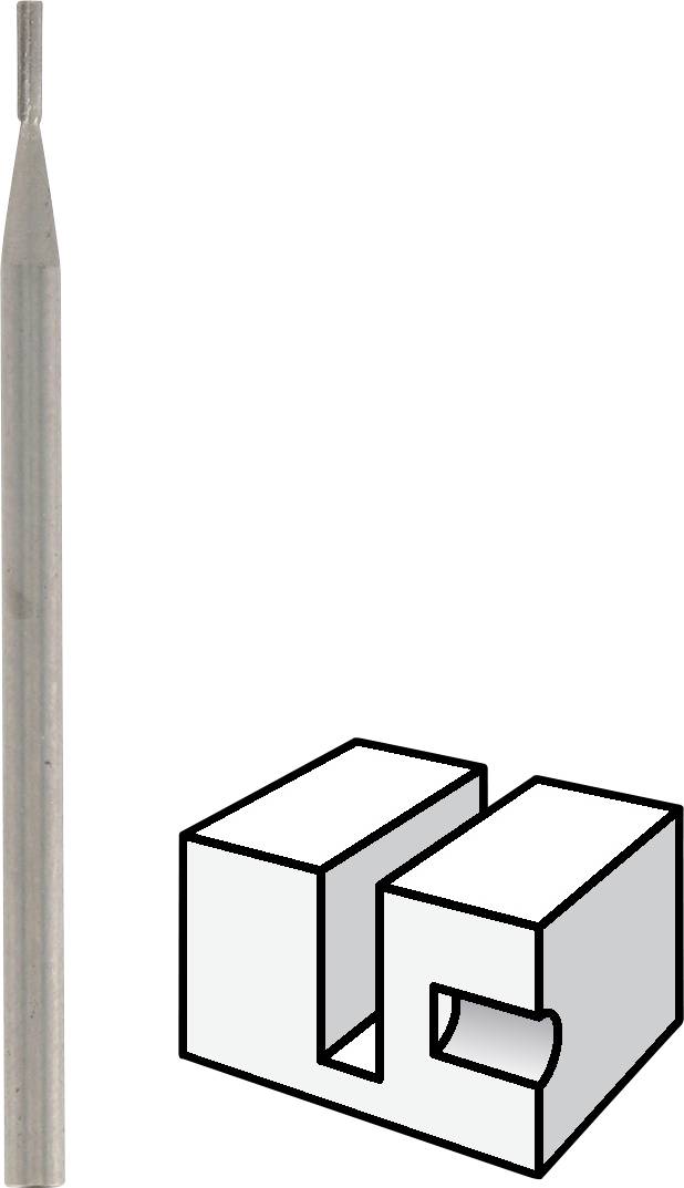 Dremel 26150111JA Graviermesser 0,8mm 111 Schaft-Ø 3.2mm 3St.