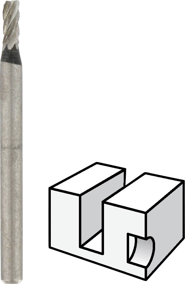 Dremel 26150113JA Graviermesser 1,6mm 113 Schaft-Ø 3.2mm 3St.