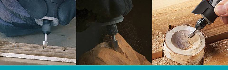 Dremel 26150117JA Hochgeschwindigkeits-Fräsmesser 6,4mm 117 Durchmesser 6.4mm Schaft-Ø 3.2mm 2St.