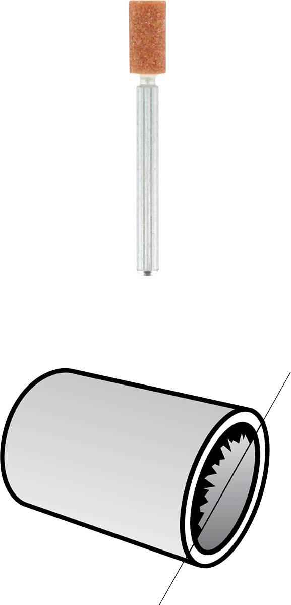 Dremel 26158153JA Korund-Schleifspitze 4,8 mm 8153 Schaft-Ø 3,2 mm 3 St.