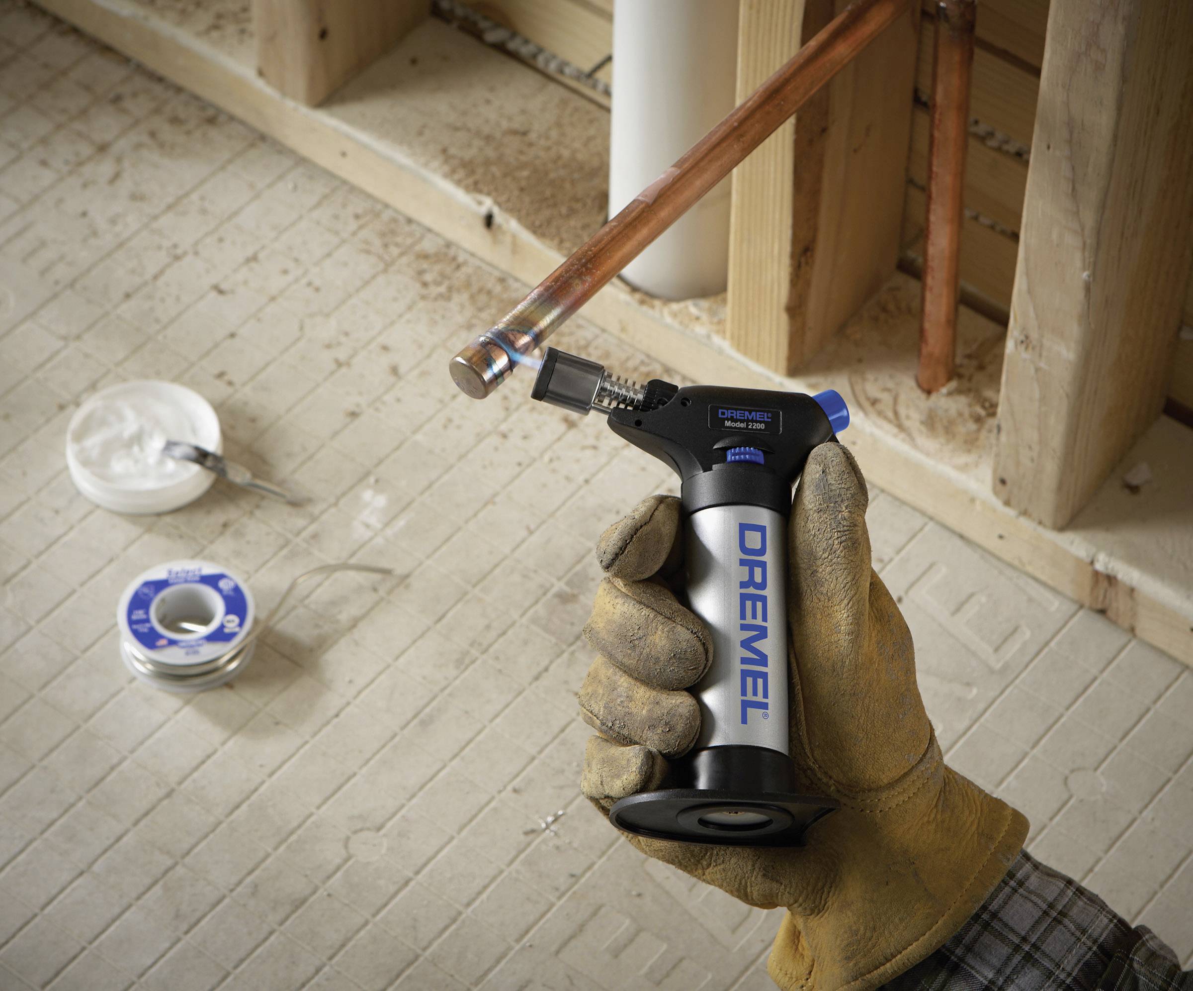 Dremel VersaFlame 2200-4 Gasbrenner 1200 °C 75 min inkl. Piezozünder 1 Set