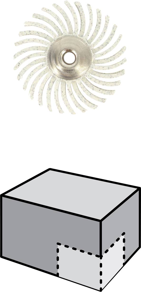 Dremel Speedclic Feinschleifbürste, Körnung 120 Dremel 472S 472S 2615S472JA 1 St.