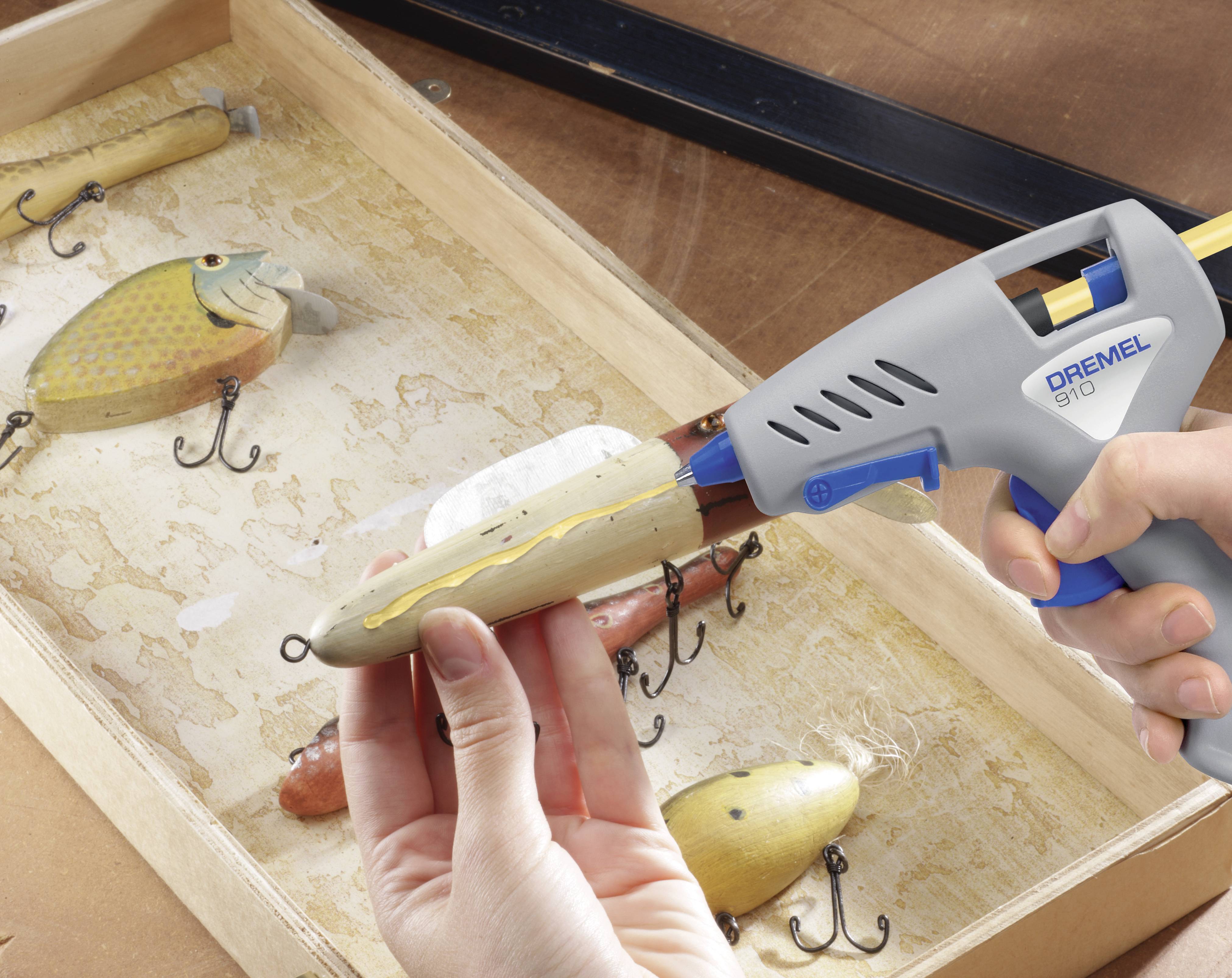 Dremel GG03 Heißklebesticks 7mm 100mm Transparent-Gelb 65g 12St.