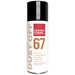 Spray à air comprimé DRUCKLUFT 67 ininflammable ;Kontakt Chemie 33167-DE 400 ml