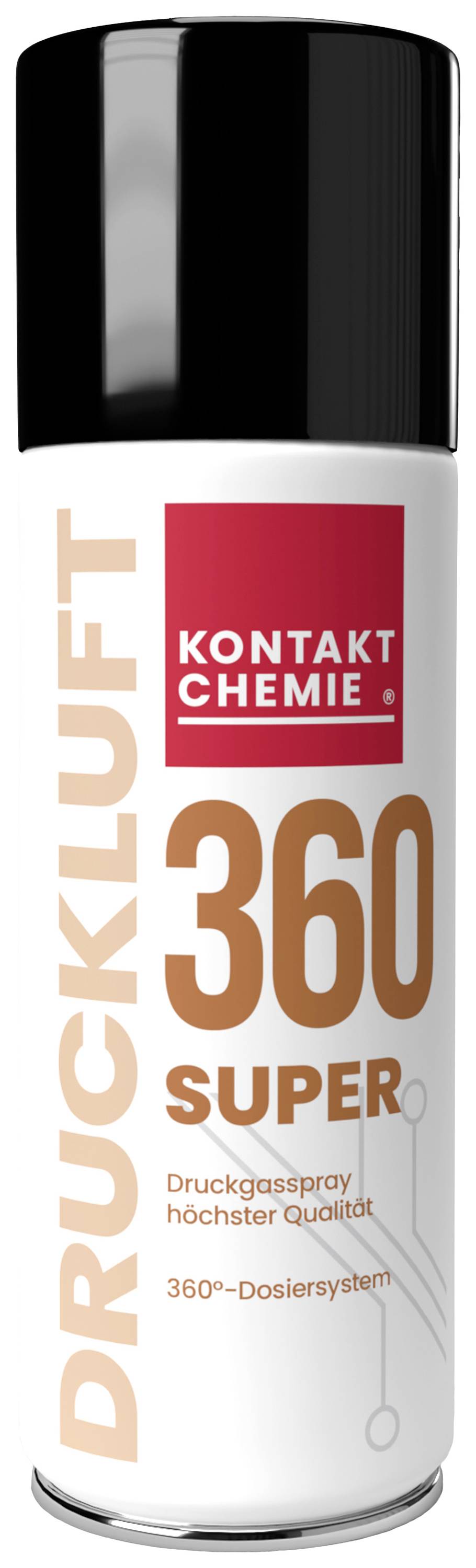Kontakt Chemie DRUCKLUFT 360 SUPER 33187-DE Druckluftspray nicht brennbar 200ml