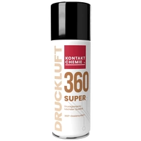 Kontakt Chemie DRUCKLUFT 360 SUPER 33187-DE Druckluftspray nicht brennbar 200ml Kontakt Chemie DRUCKLUFT 360 SUPER 33187-DE Druckluftspray nicht brennbar 200ml