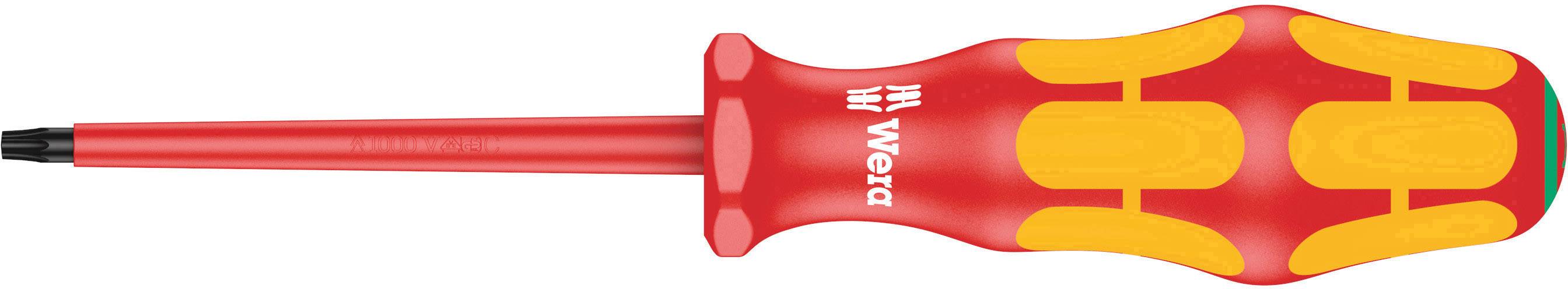 Wera 167 i VDE Torx-Schraubendreher Größe (Schraubendreher) T 15 Klingenlänge: 80 mm DIN EN 60900