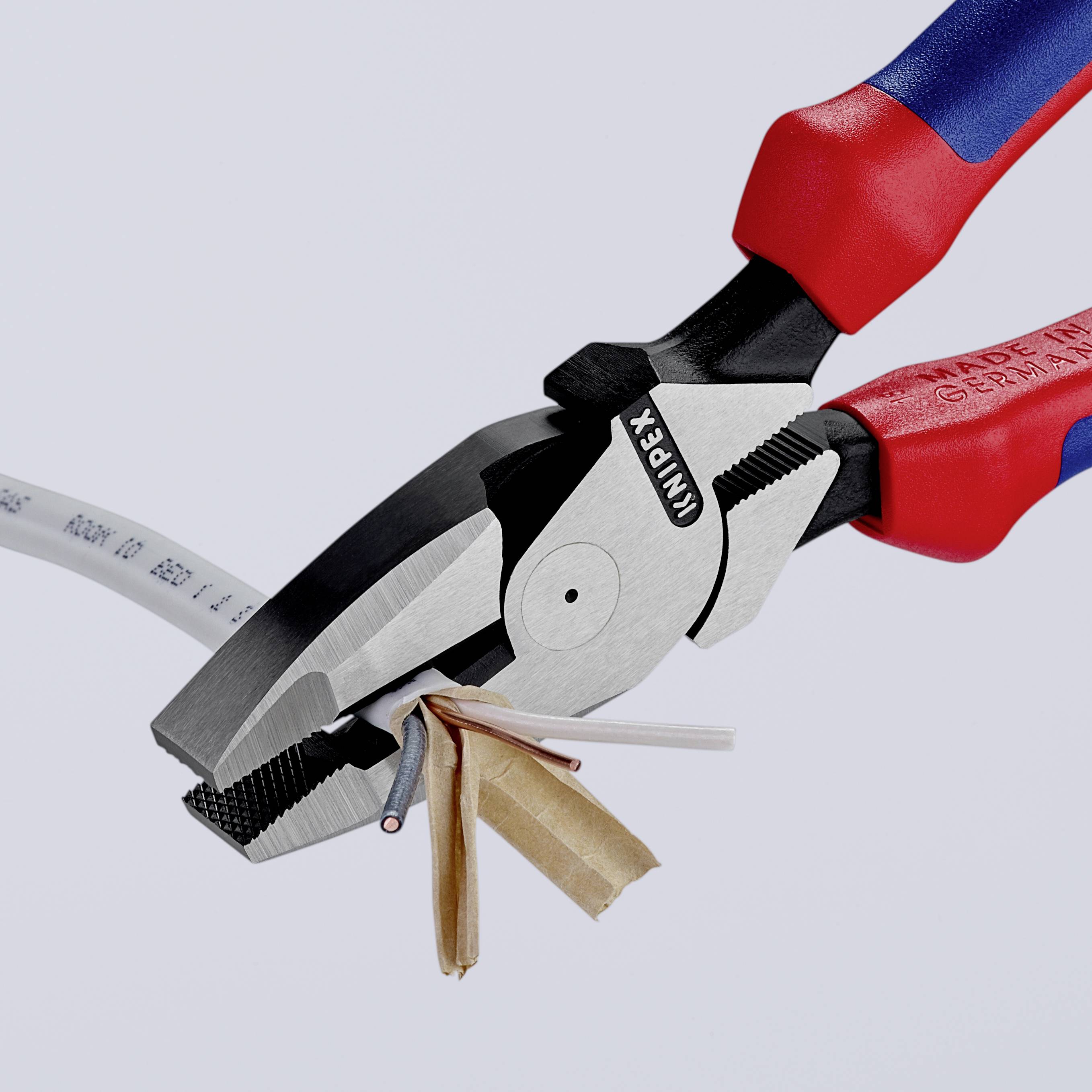 Knipex 09 01 240 Werkstatt Kraft-Kombizange 240 mm DIN ISO 5746