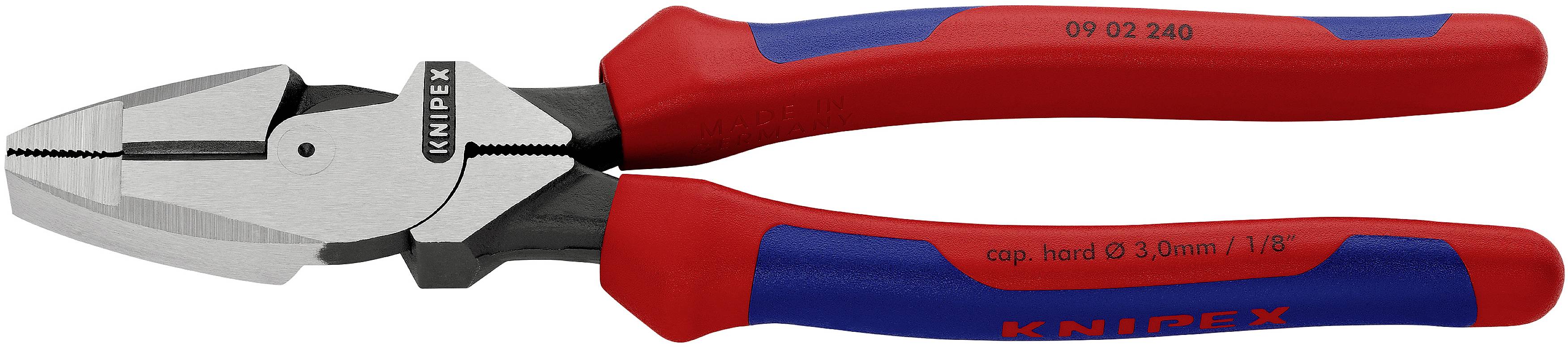 Knipex 09 02 240 Werkstatt Kombizange 240 mm DIN ISO 5746