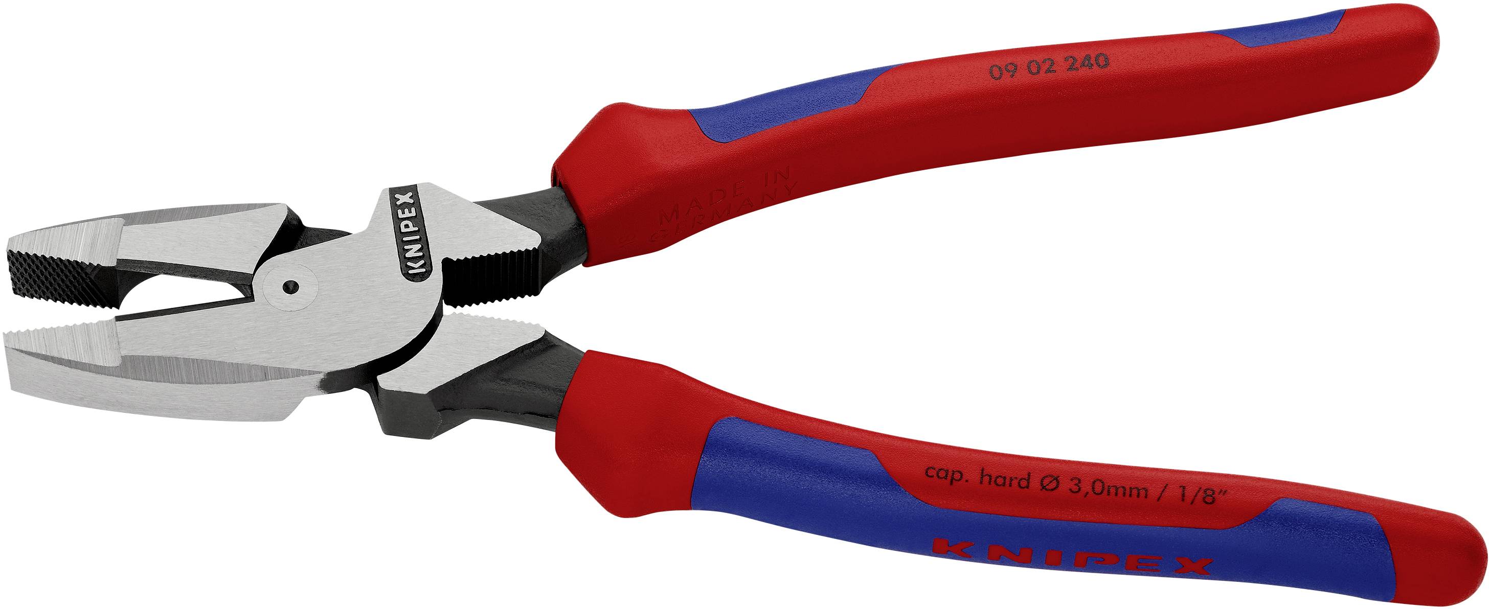 Knipex 09 02 240 Werkstatt Kombizange 240 mm DIN ISO 5746