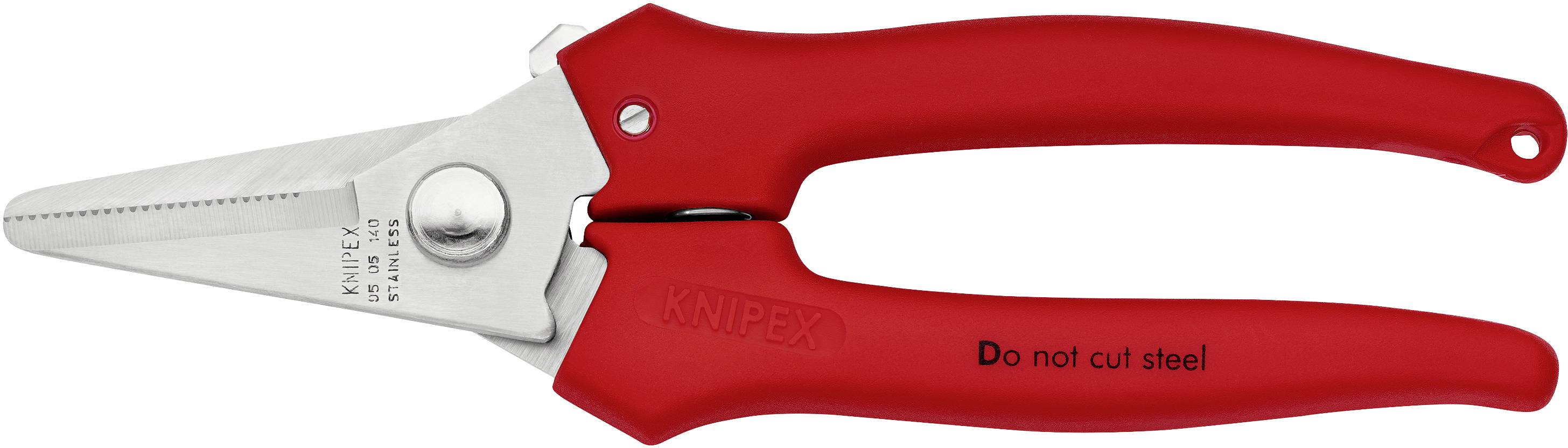 Knipex 95 05 140 Kombischere 140mm Rot