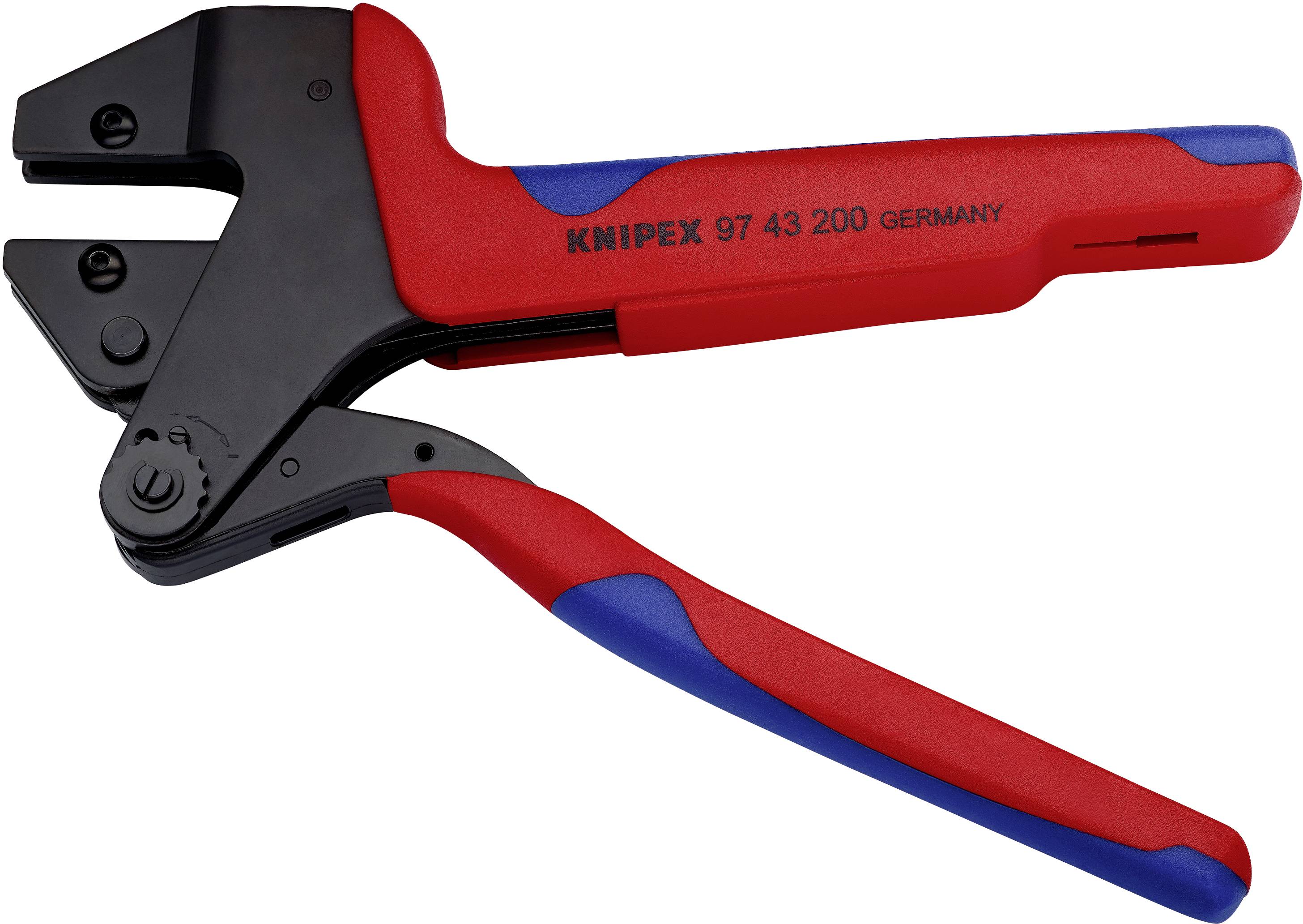 Knipex 97 43 200A Crimpzange ohne Crimpeinsatz