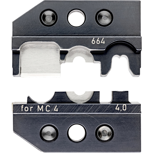 Knipex 97 49 66 4 Crimpeinsatz Solar-Steckverbinder geeignet für MC4 4mm² (max) Passend für Marke (Zangen) Knipex 97 43 E, 97 43
