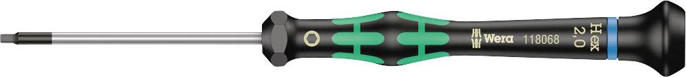 Wera 2054 Elektronik- u. Feinmechanik Innen-Sechskantschraubendreher Schlüsselweite (metrisch): 2 m