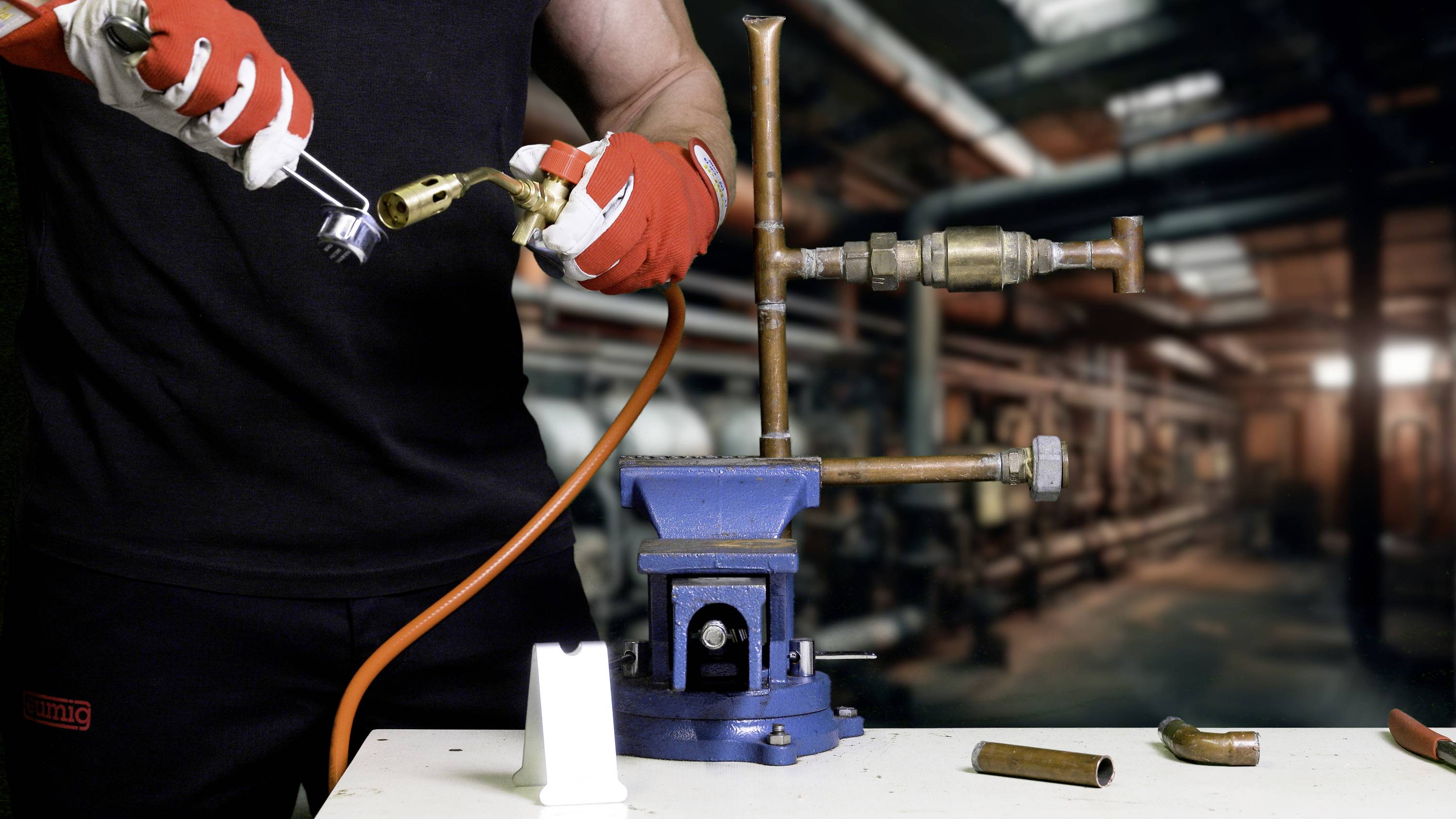 Hart-/Weichlötgarnitur im Ku.-Koffer 15-tlg.Propan ROTHENBERGER INDUSTRIAL