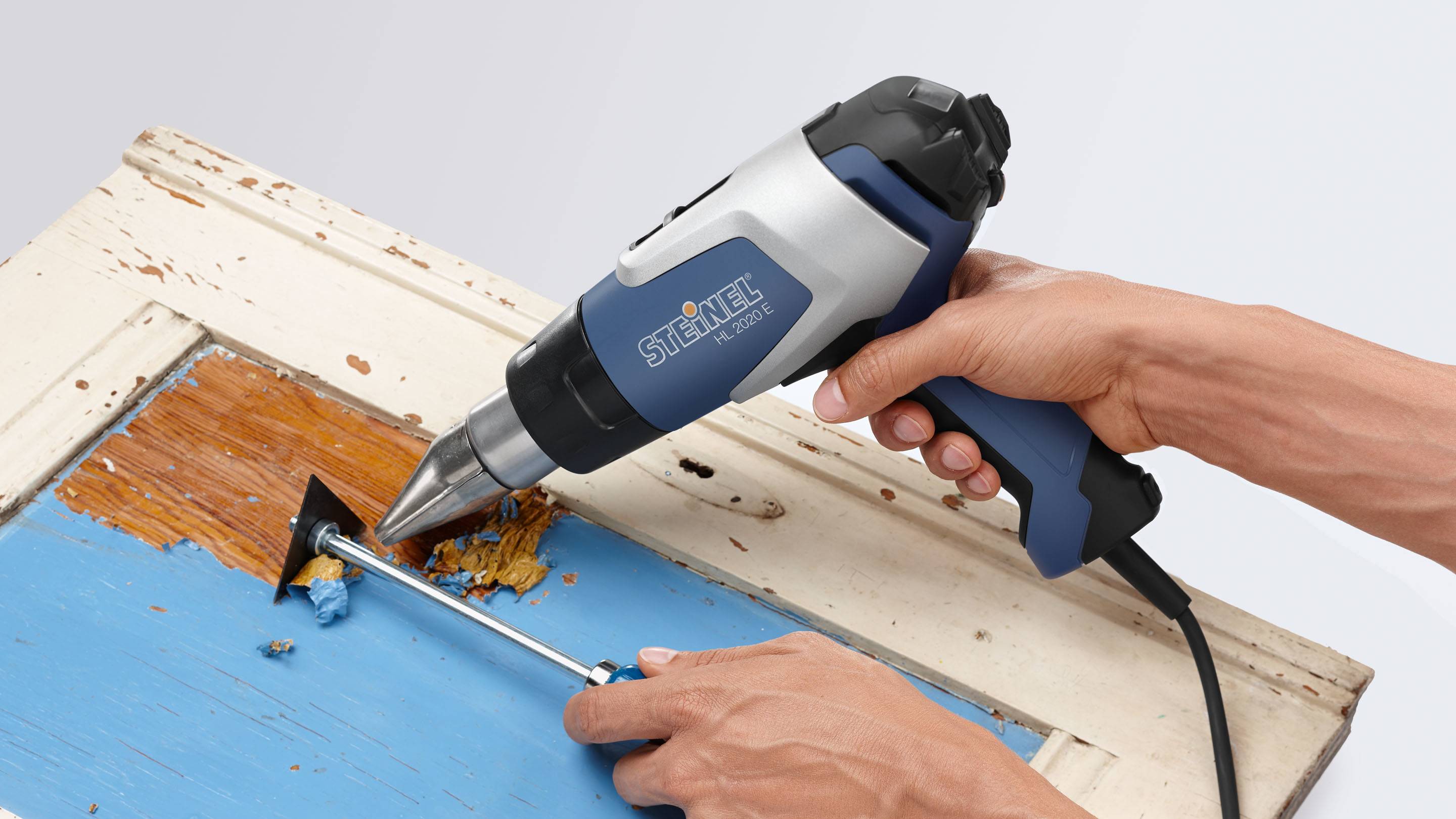 Steinel 070113 Breitschlitzdüse 50mm Passend für (Marke Heißluftdüsen) Steinel HG 2120 E, HG 2220 E, HG 2320 E, HG 2000 E, HG