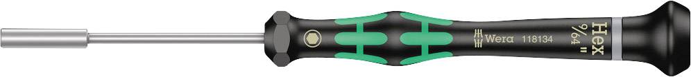 Wera 2069 Elektronik- u. Feinmechanik Steckschlüssel-Schraubendreher Schlüsselweite (metrisch): 3.6mm Schlüsselweite (Zoll): 9/64