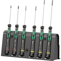 Wera 2035/6A Elektronik- u. Feinmechanik Schraubendreher-Set 6teilig Schlitz, Kreuzschlitz Phillips Wera 2035/6A Elektronik- u. Feinmechanik Schraubendreher-Set 6teilig Schlitz, Kreuzschlitz Phillips