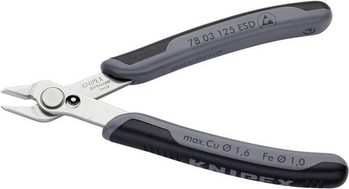 Knipex Super-Knips 78 03 125 ESD ESD Printzange ohne Facette 125 mm