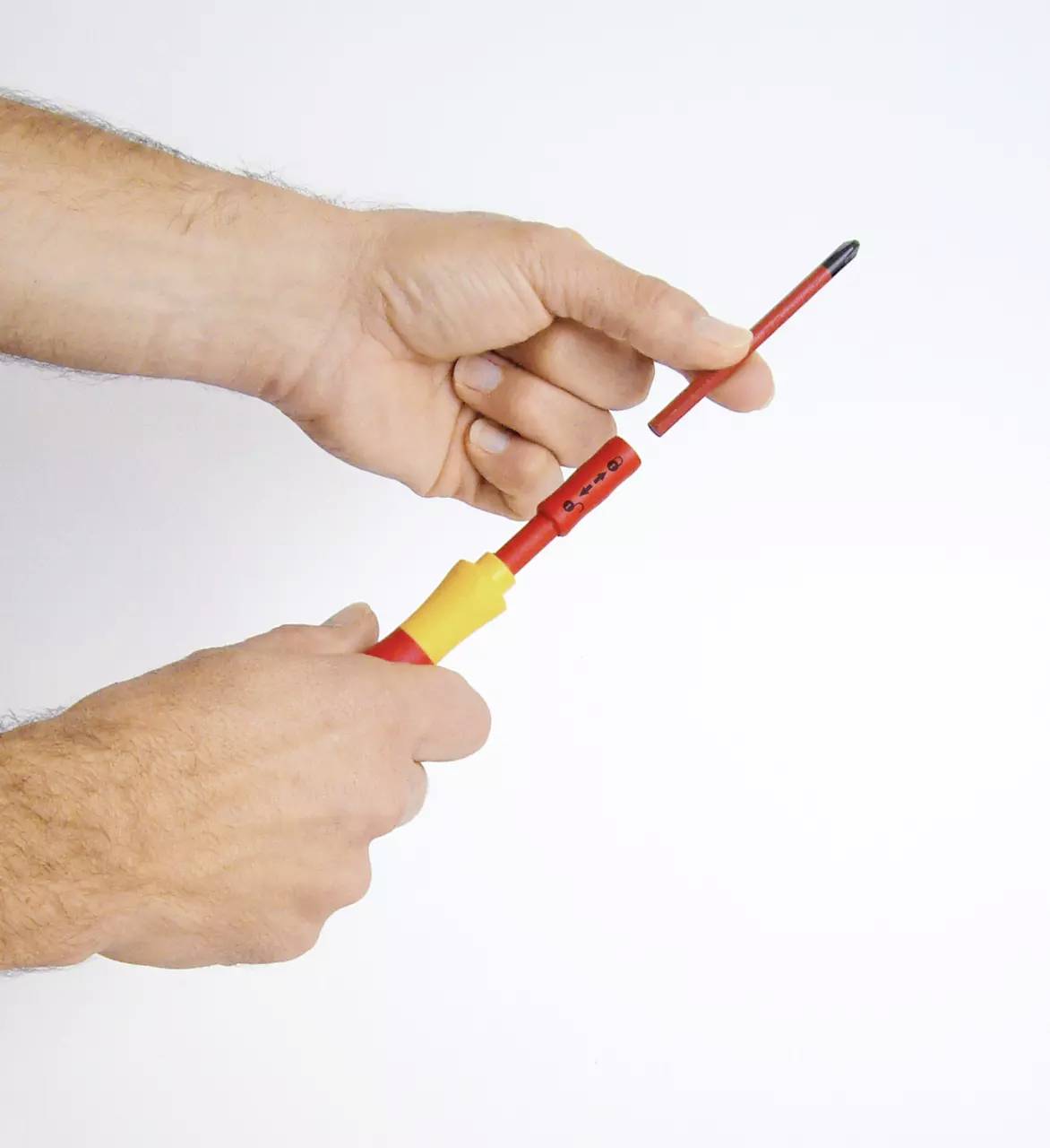 Wiha VDE Wechselklingen-Set 16teilig Schlitz, Kreuzschlitz Phillips, Kreuzschlitz Pozidriv, Plus/Minus, Innen-TORX