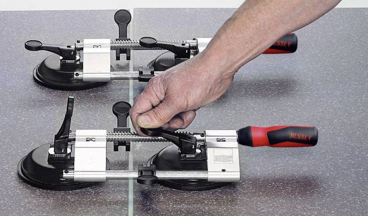 Plattenspanner PS55 Bessey PS55 Spann-Weite (max.):55 mm Produktabmessung, Länge: 361 mm
