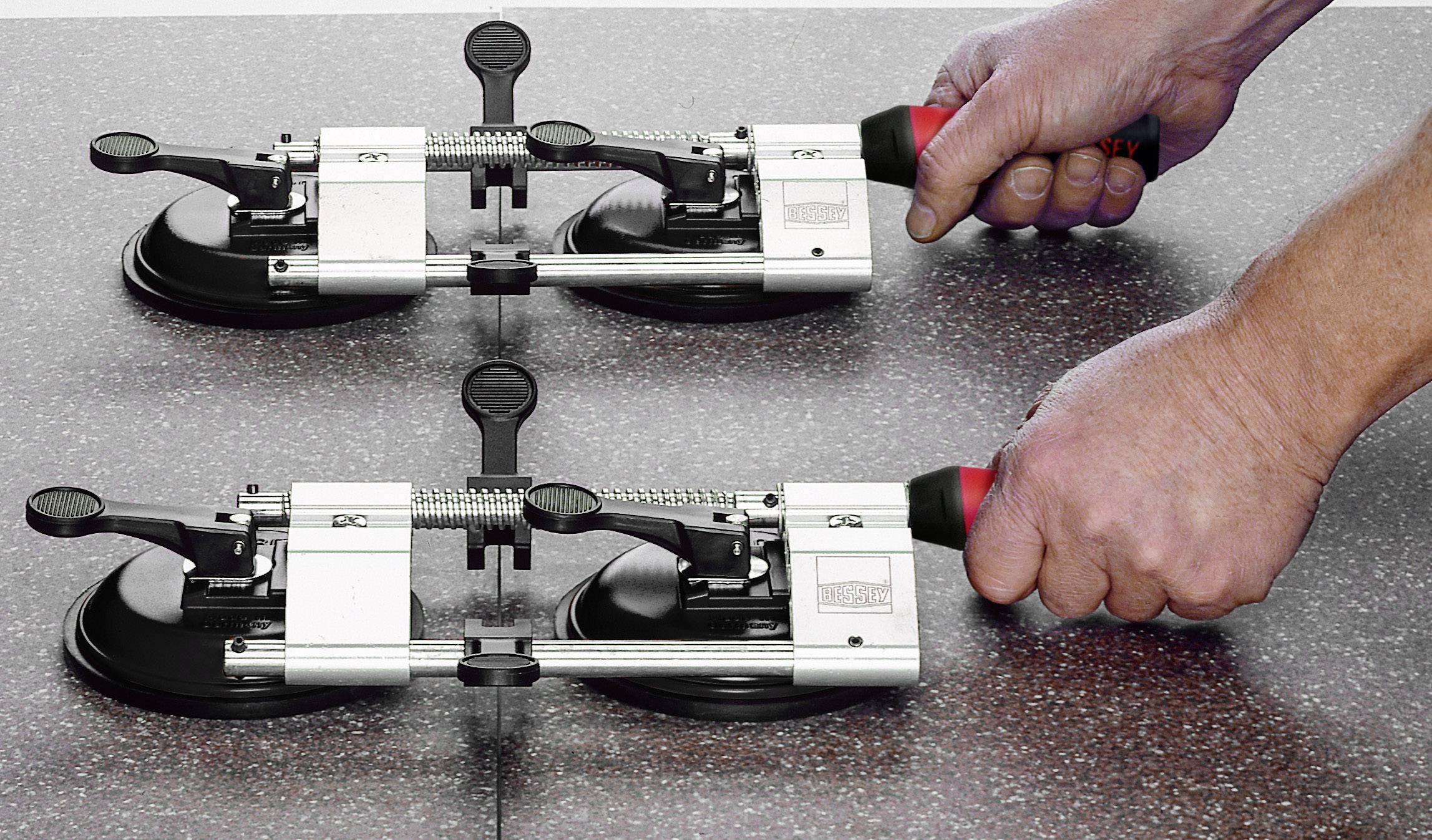Plattenspanner PS55 Bessey PS55 Spann-Weite (max.):55 mm Produktabmessung, Länge: 361 mm