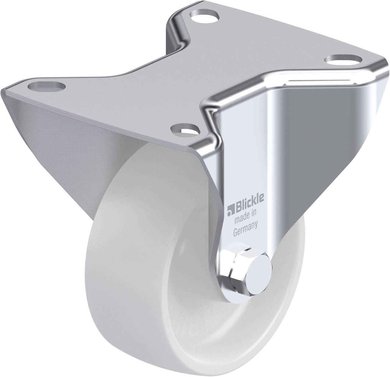 Blickle 46714 B-PO 75G Bockrolle Rad-Durchmesser: 75 mm Tragfähigkeit (max.): 200 kg 1 St.