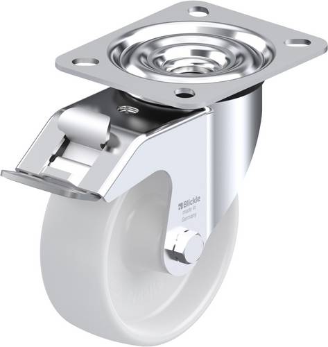 Blickle 298679 LE-PO 100G-FI Lenkrolle mit Feststeller Rad-Durchmesser: 100 mm Tragfähigkeit (max.)