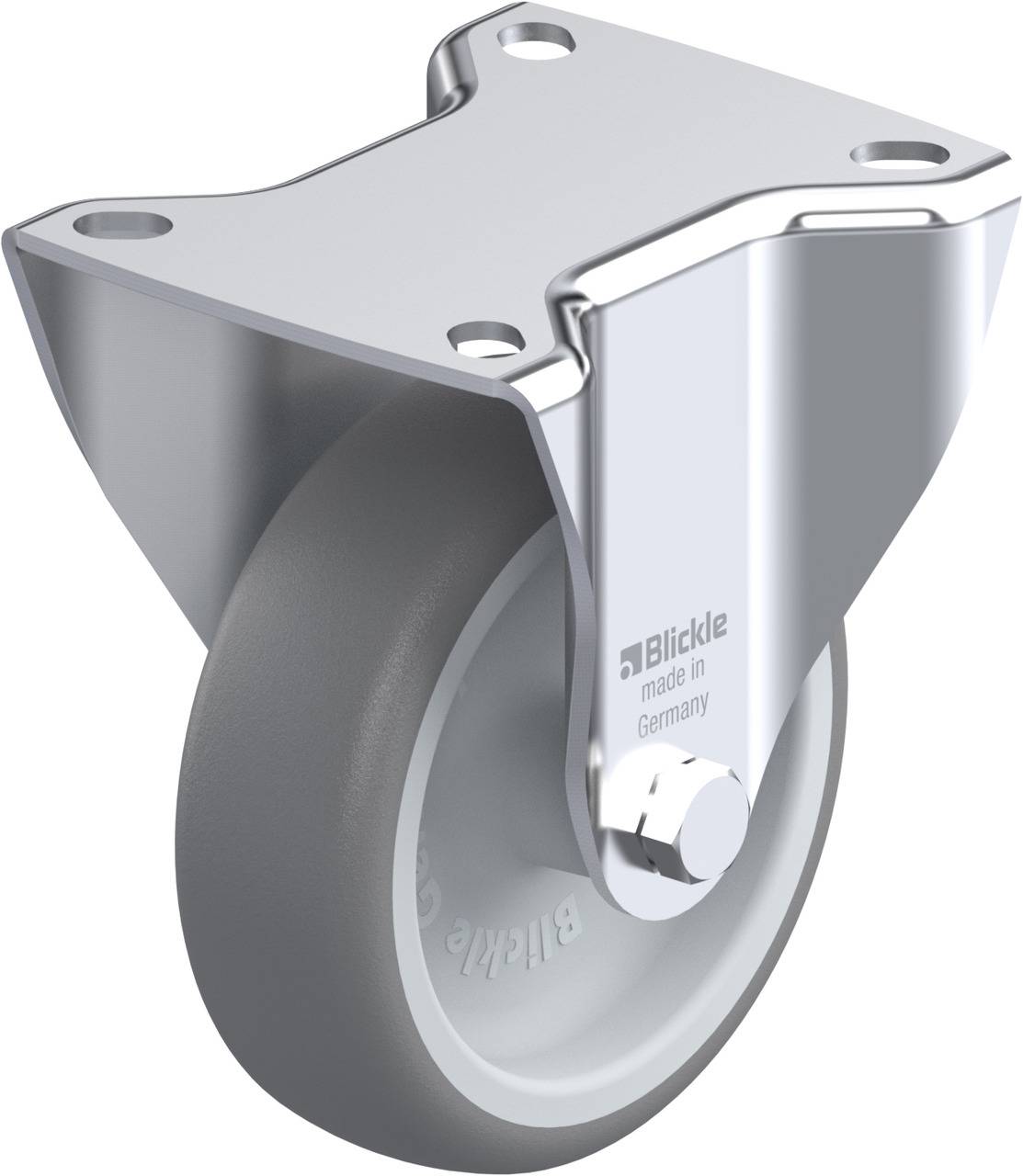 Blickle 605568 B-TPA 102G Bockrolle Rad-Durchmesser: 100 mm Tragfähigkeit (max.): 110 kg 1 St.