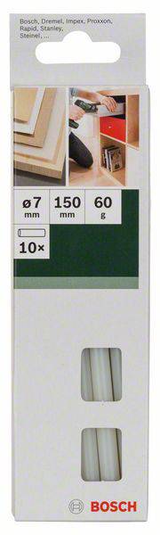 Bosch Accessories 2609256A03 Heißklebesticks 7mm 150mm Transparent (milchig) 60g 10St.