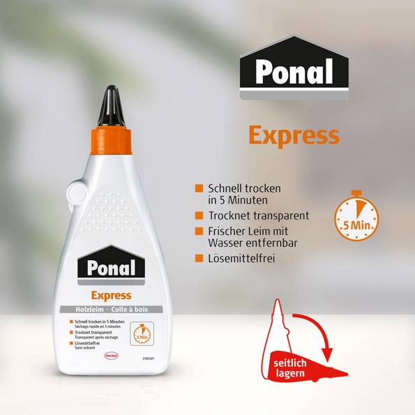 Ponal EXPRESS Holzleim PN10X 550g