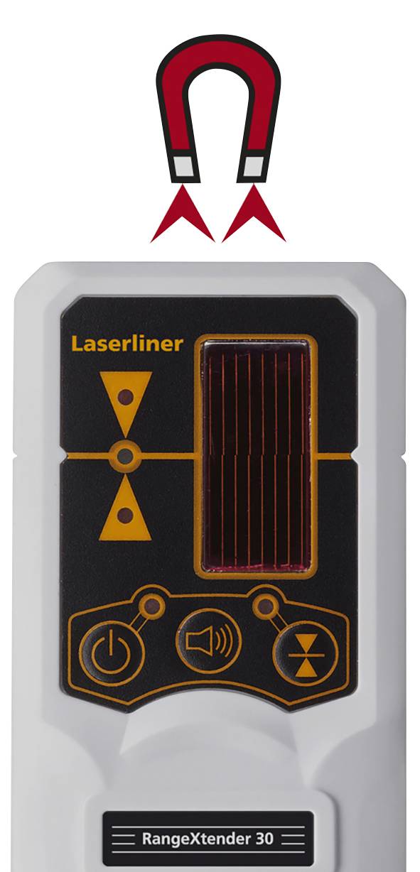 Laserliner 033.25A Laserempfänger für Linienlaser Passend für (Marke-Nivelliergeräte) Laserliner