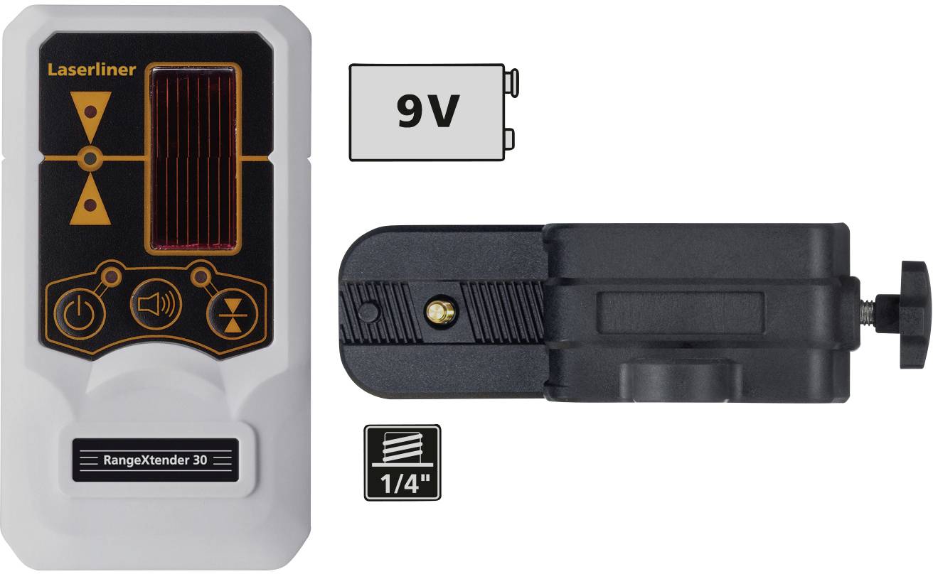 Laserliner 033.25A Laserempfänger für Linienlaser Passend für (Marke-Nivelliergeräte) Laserliner