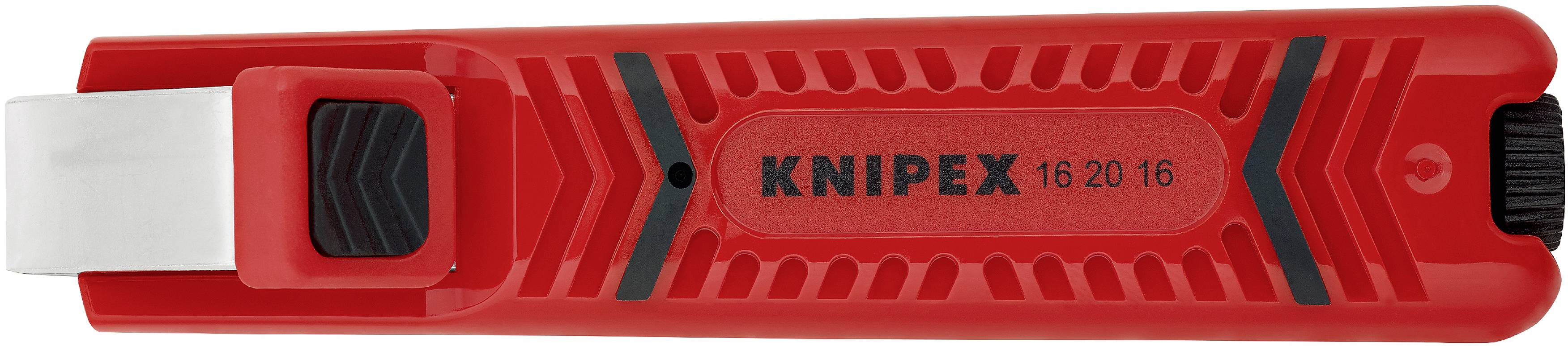 Knipex 16 20 16 SB Abisoliermesser Geeignet für Rundkabel 4 bis 16 mm