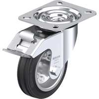 Blickle 281402 LE-VE 100R-FI Lenkrolle mit Feststeller Rad-Durchmesser: 100mm Tragfähigkeit (max.): 70kg 1St. Blickle 281402 LE-VE 100R-FI Lenkrolle mit Feststeller Rad-Durchmesser: 100mm Tragfähigkeit (max.): 70kg 1St.