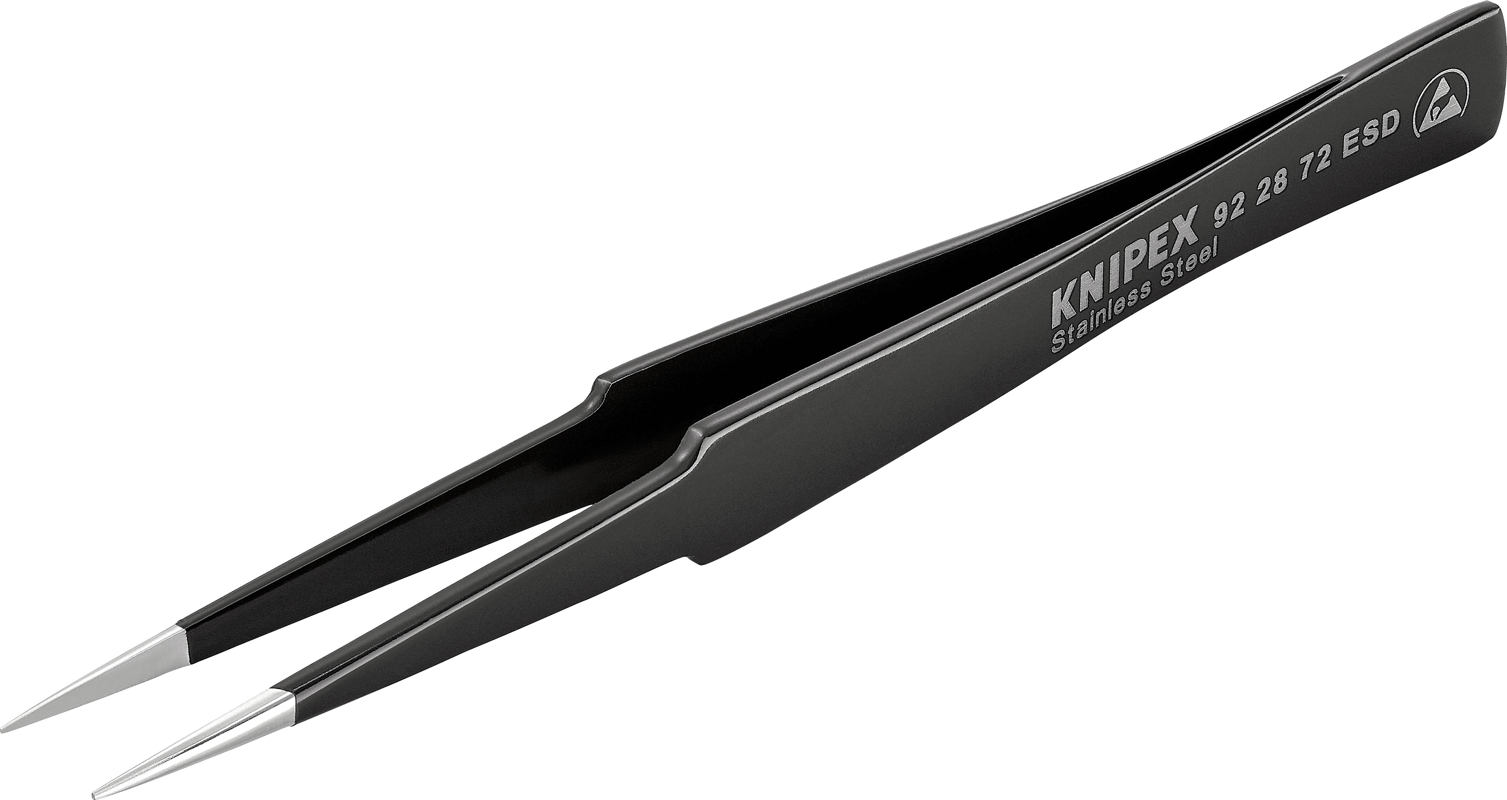 Knipex 92 28 72 ESD Präzisionspinzette Super-spitz 135mm