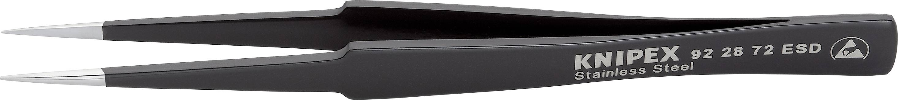Knipex 92 28 72 ESD Präzisionspinzette Super-spitz 135 mm
