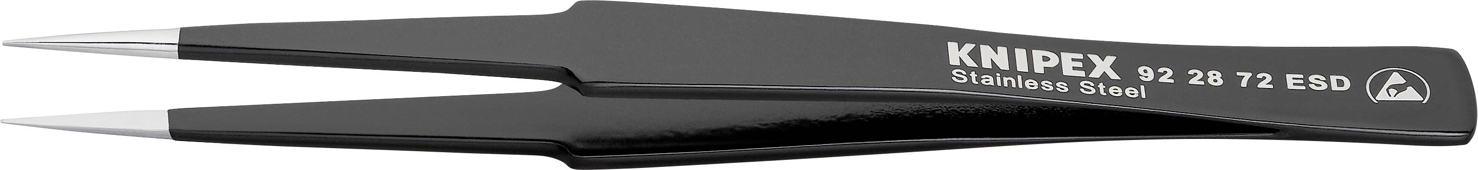 Knipex 92 28 72 ESD Präzisionspinzette Super-spitz 135 mm