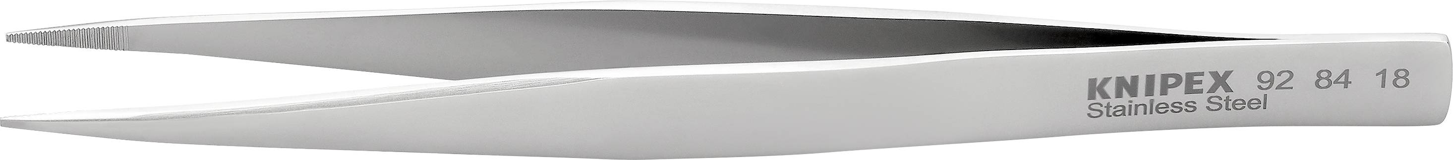 Knipex 92 84 18 Präzisionspinzette Eckig 125 mm