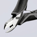 Knipex 77 02 77 02 115 ESD ESD Seitenschneider mit Facette 115mm
