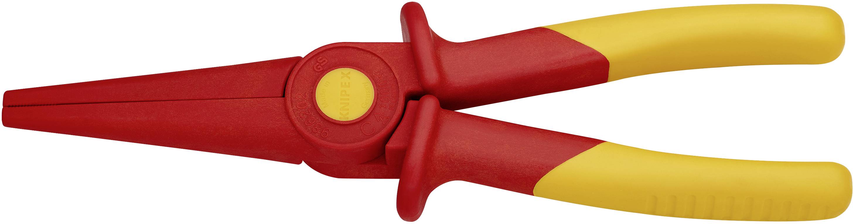 Knipex 98 62 02 VDE Flachrundzange Gerade Kunststoff 220 mm