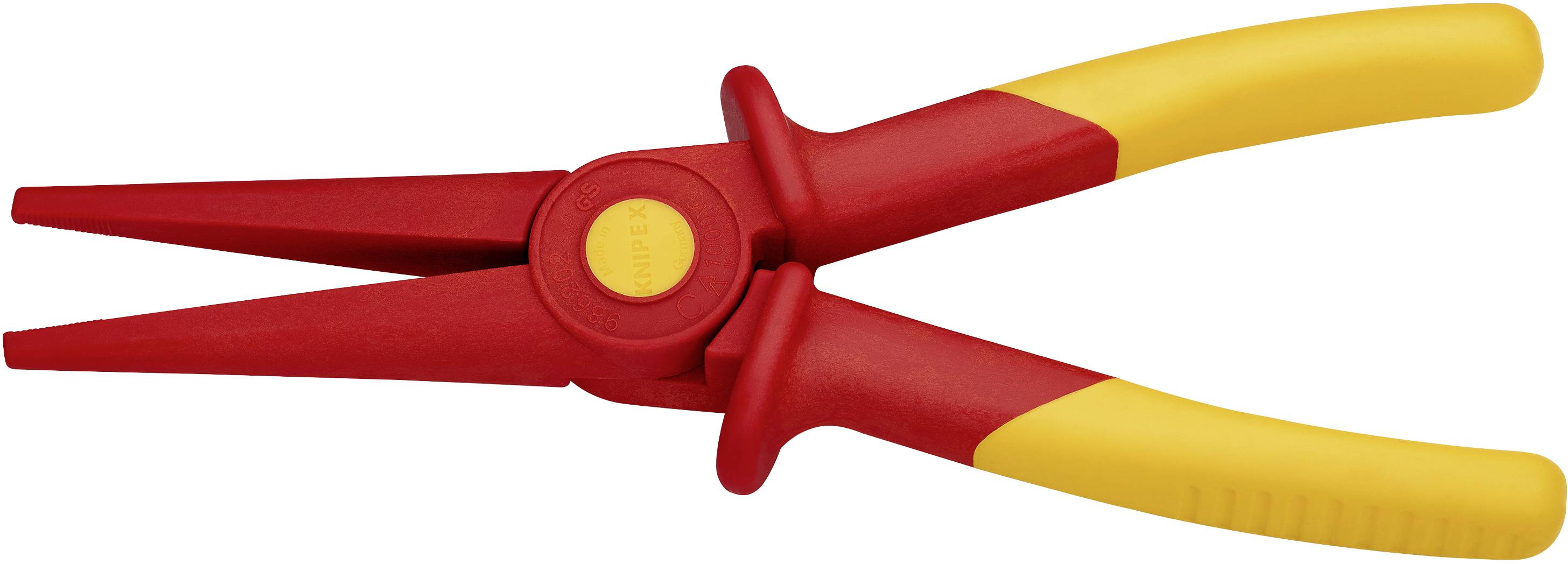 Knipex 98 62 02 VDE Flachrundzange Gerade Kunststoff 220mm