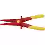 Knipex 98 62 02 VDE Flachrundzange Gerade Kunststoff 220mm Knipex 98 62 02 VDE Flachrundzange Gerade Kunststoff 220mm