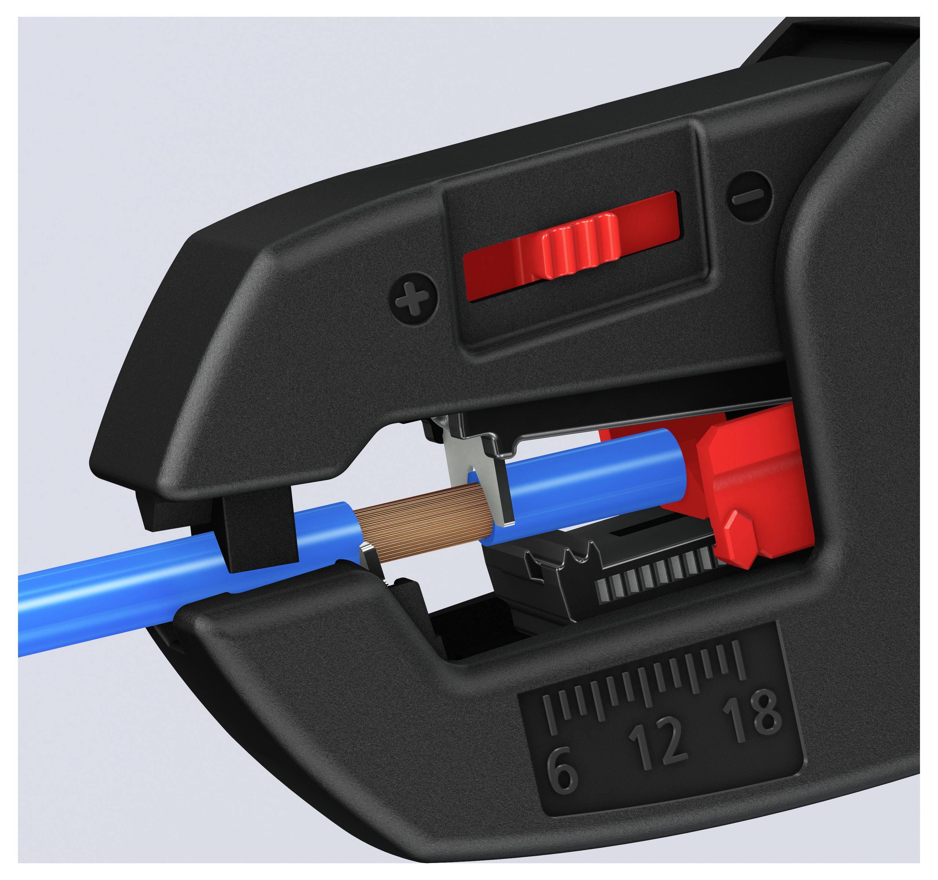 Knipex 1262 12 62 180 Abmantelungszange 0.2 bis 6mm² 10 bis 24