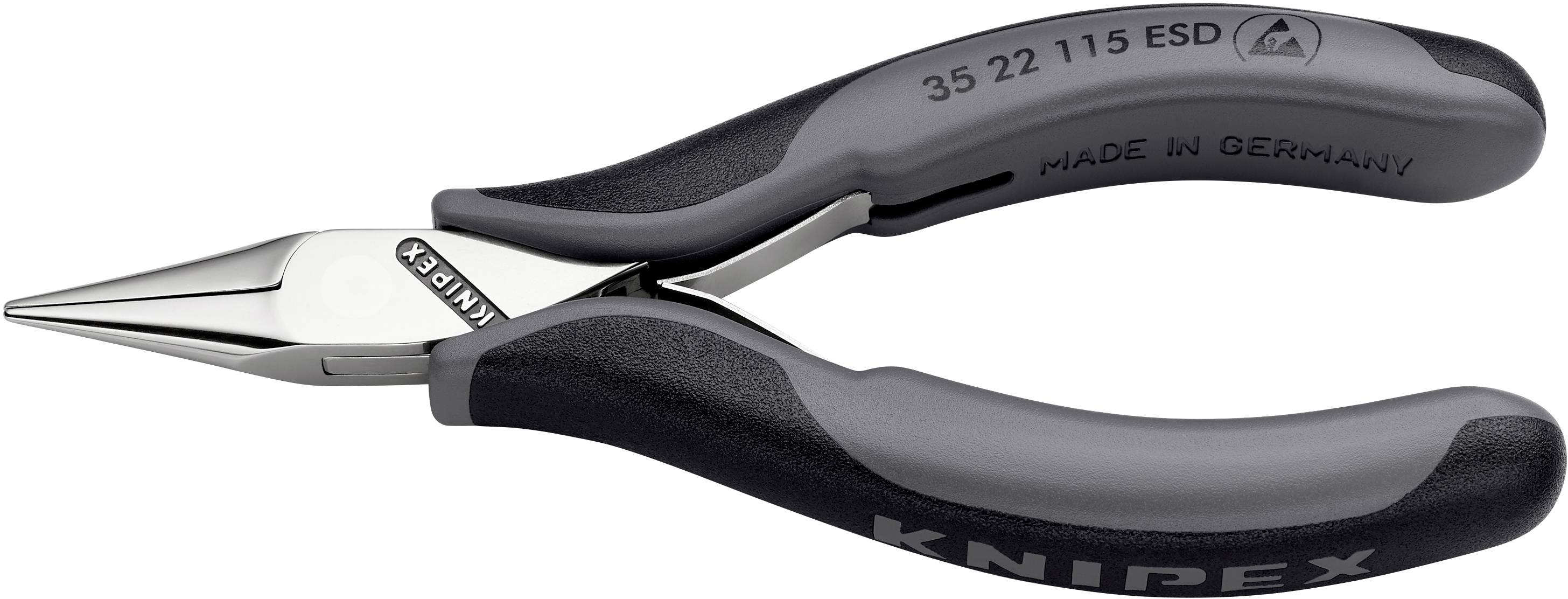 Knipex 35 22 115 ESD ESD Spitzzange Gerade 115 mm