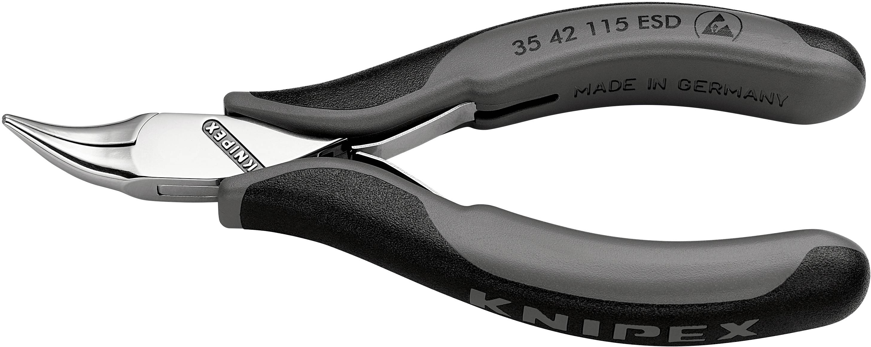 Knipex 35 42 115 ESD ESD Spitzzange 45° gebogen 115 mm