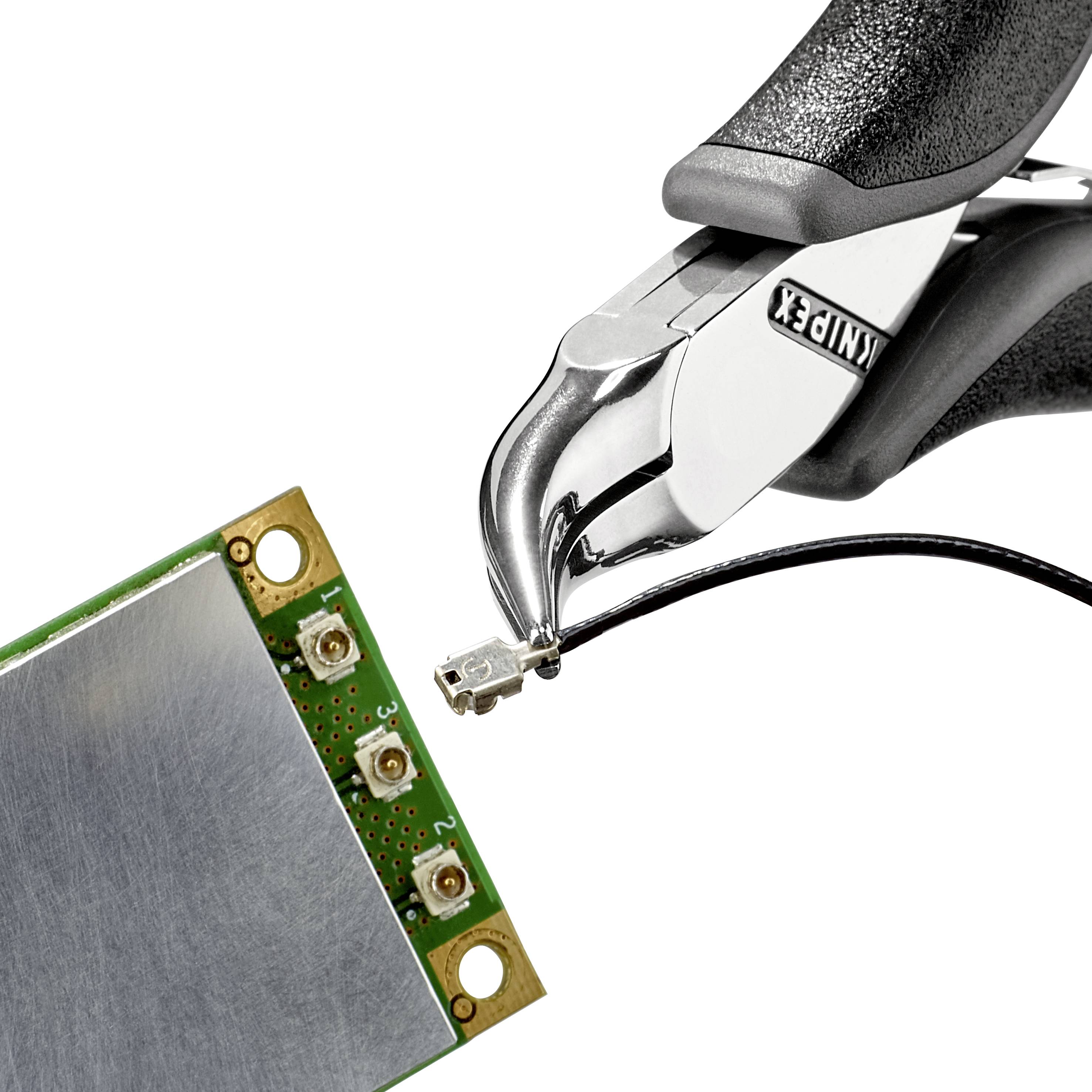 Knipex 35 42 115 ESD ESD Spitzzange 45° gebogen 115 mm